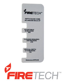 FireTechTM Grease Comb