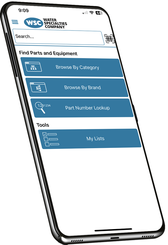Water Specialities App